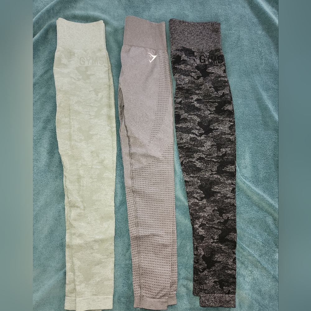 Gymshark Leggings Bundle 2(small) 1 (medium)